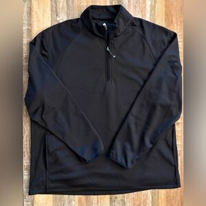 Bolle Men's‎ Golf Pullover Size XL Thermal Black Quarter Zip Sweater